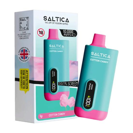 Saltica 10000 Cotton Candy